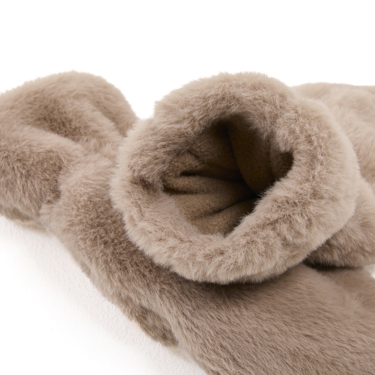 Faux fur mittens "Fideli Thumb"